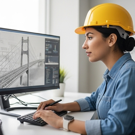 Ingeniera Trabajando